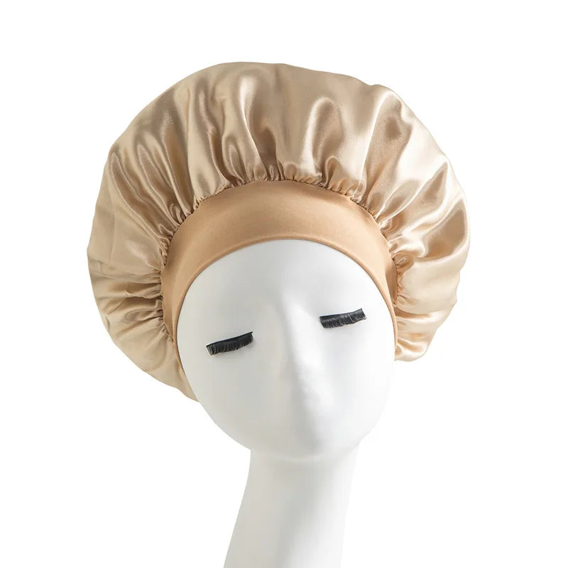 Bonnet en Satin Nuit