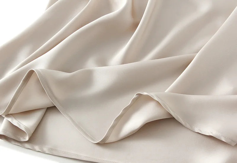 Jupe Satin Crème