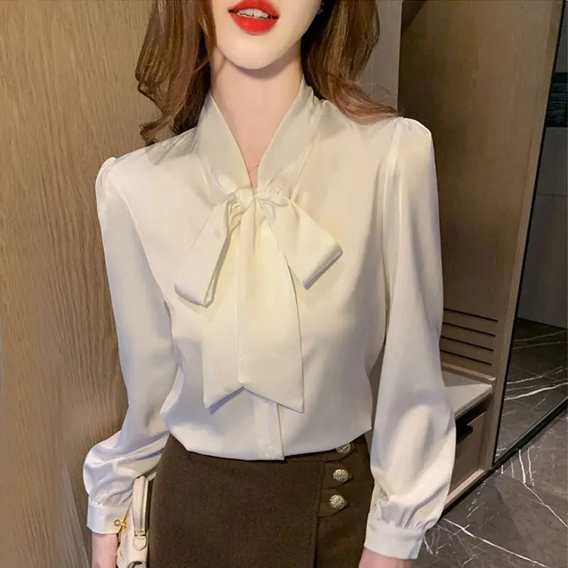 Blouse en Satin de Soie