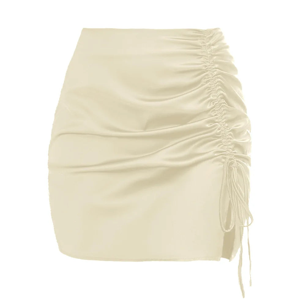 Jupe Courte Satin