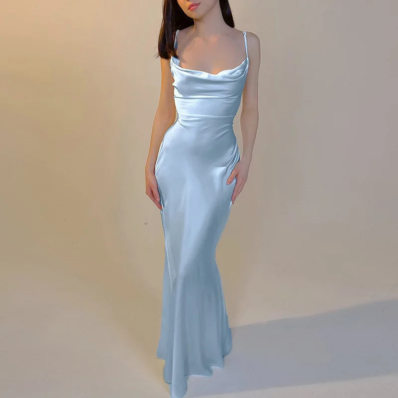 Robe en Satin de Soie
