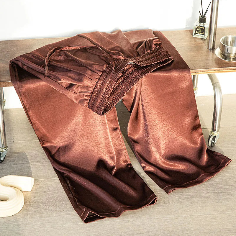 Pantalon Satin Fluide