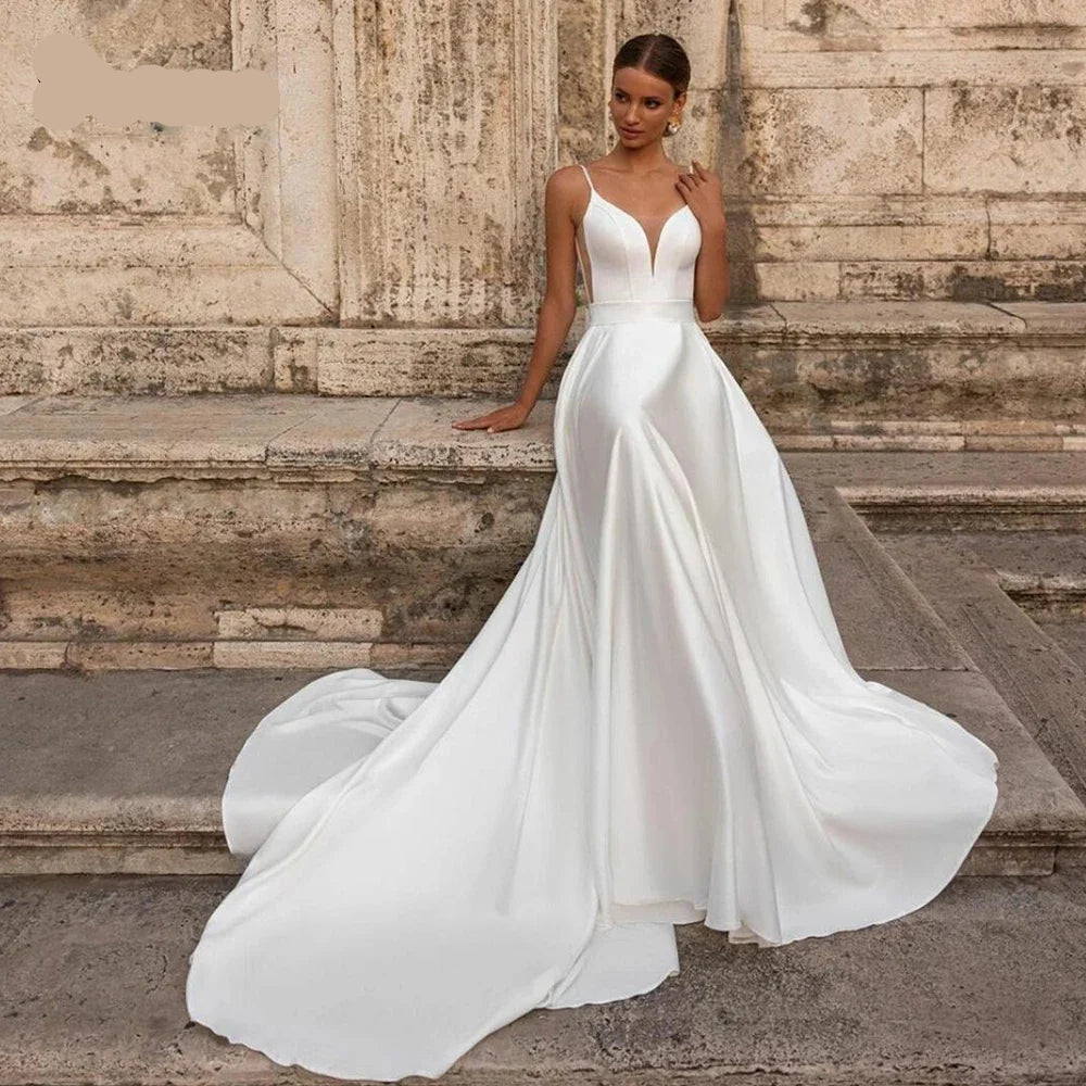 Robe de Mariée en Satin