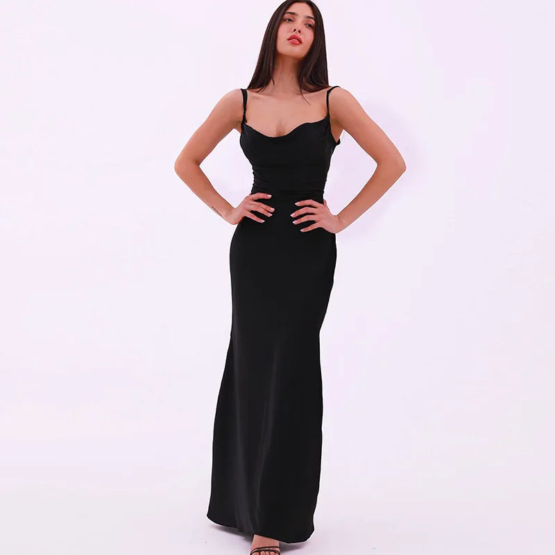 Robe en Satin de Soie