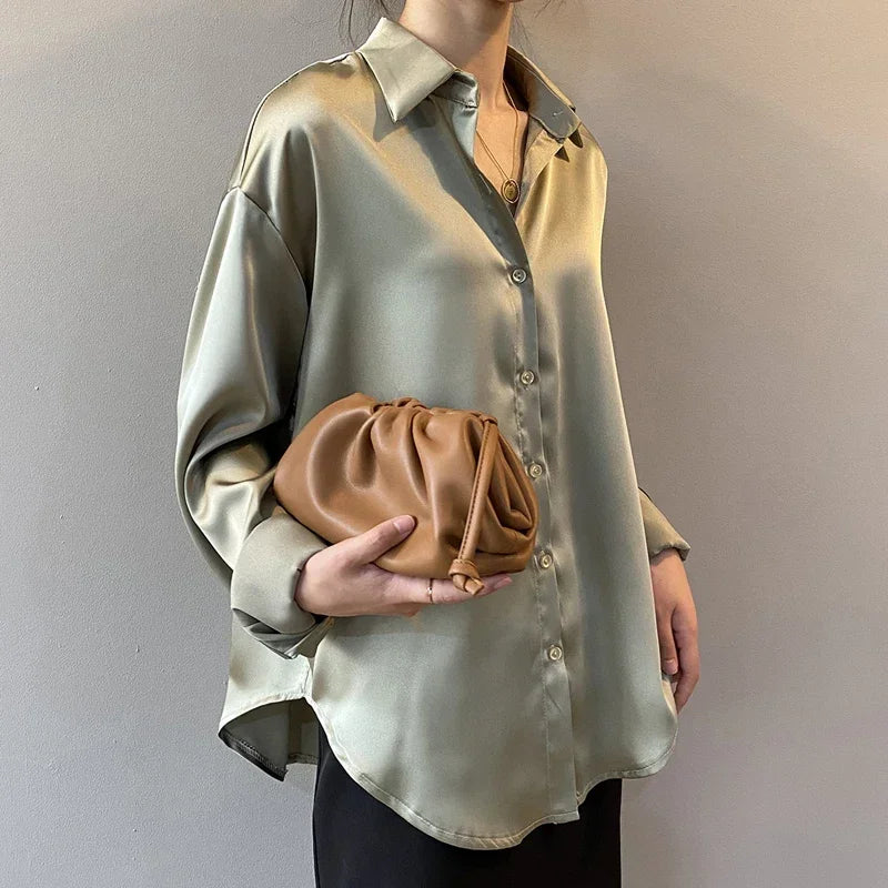 Chemise en Satin de Soie