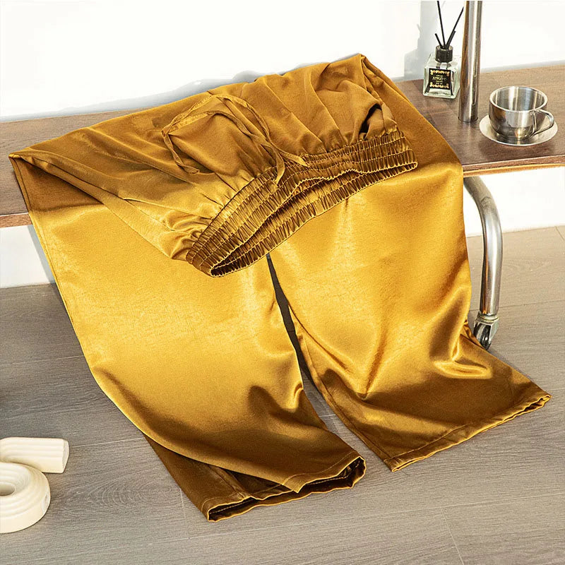 Pantalon Satin Fluide