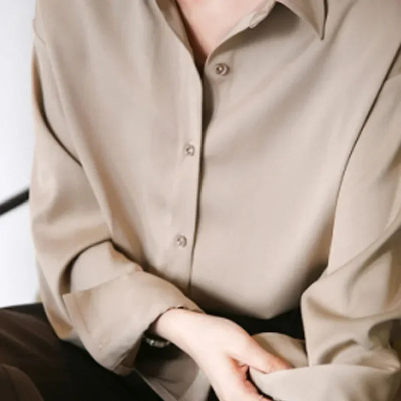 Chemise en Satin de Soie