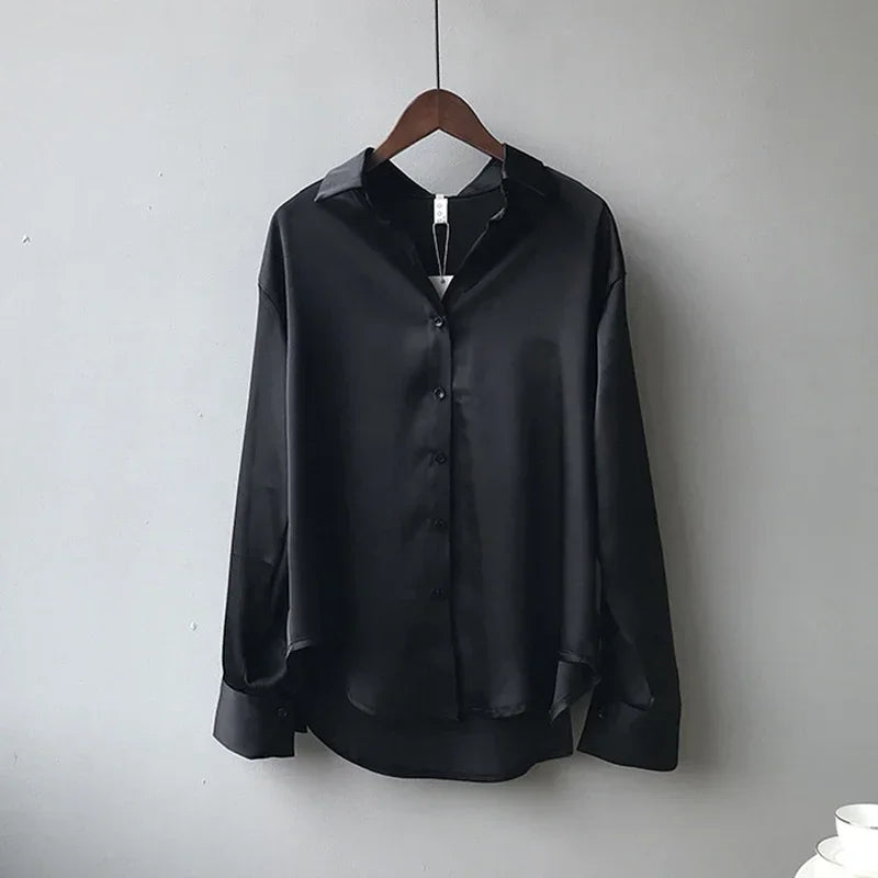 Chemise en Satin de Soie