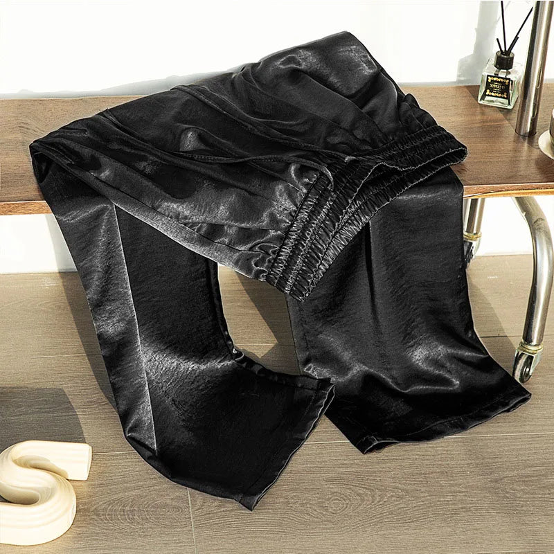 Pantalon Satin Fluide