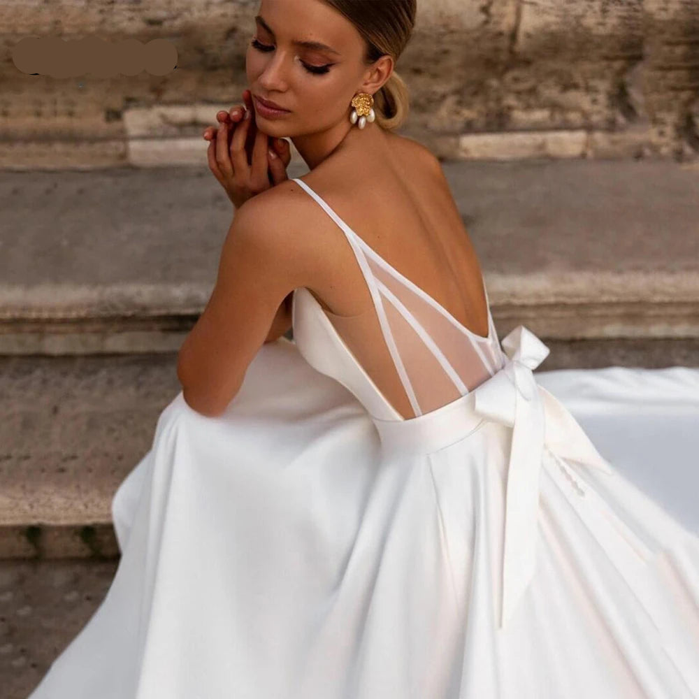 Robe de Mariée en Satin