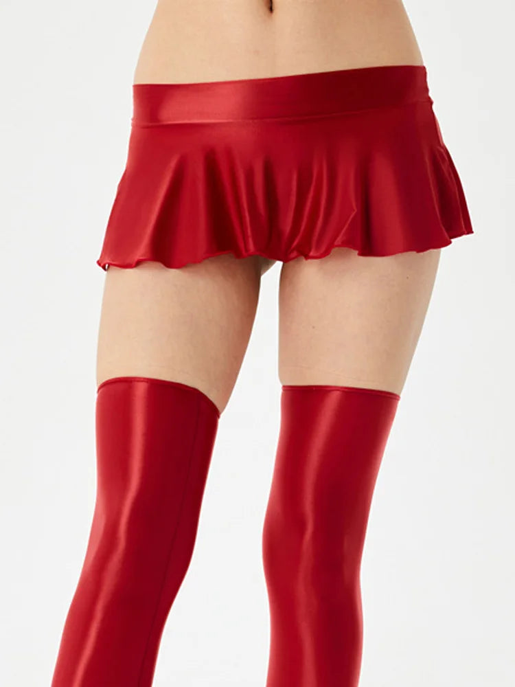 Mini Jupe Satin