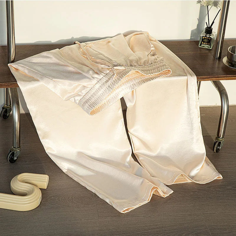 Pantalon Satin Fluide