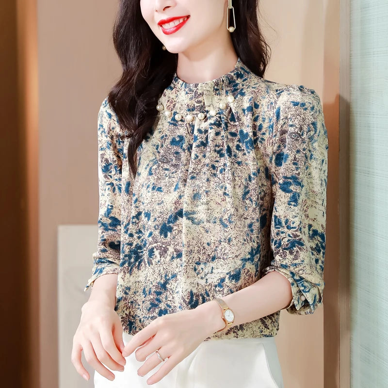 Satin Blouse Designs