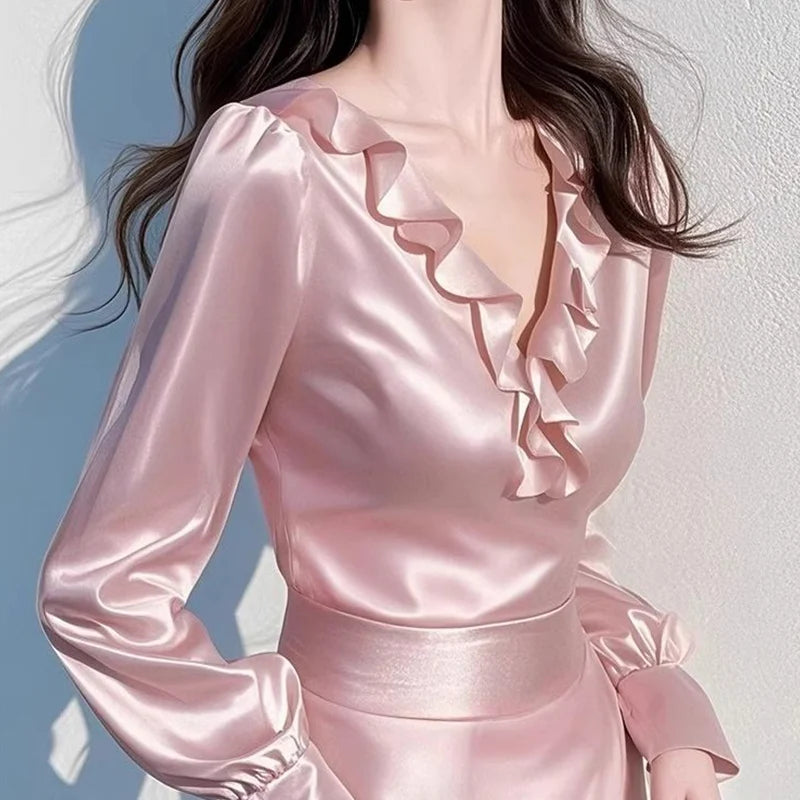 Blouse Design Satin