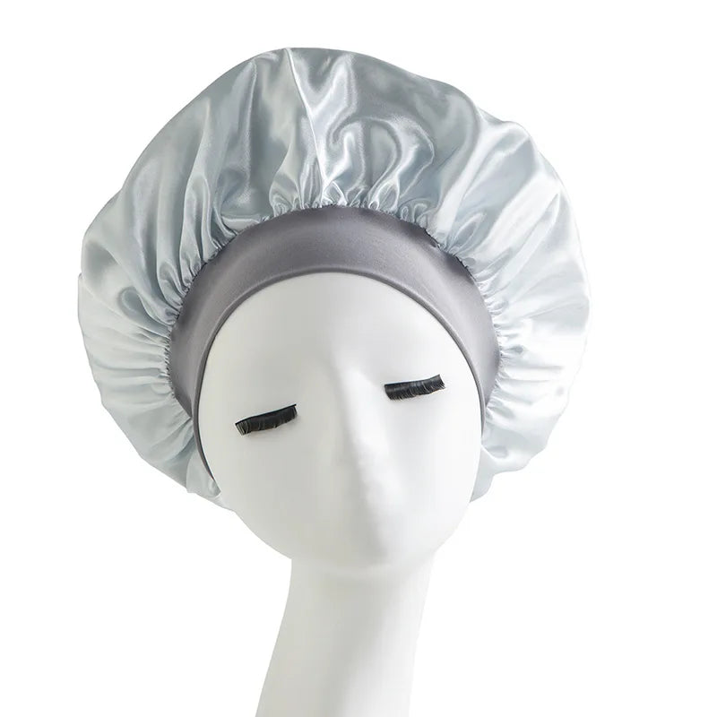 Bonnet en Satin Nuit