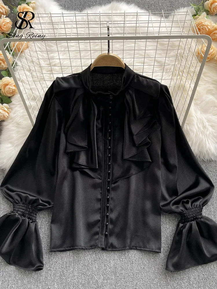 Vintage Satin Blouse