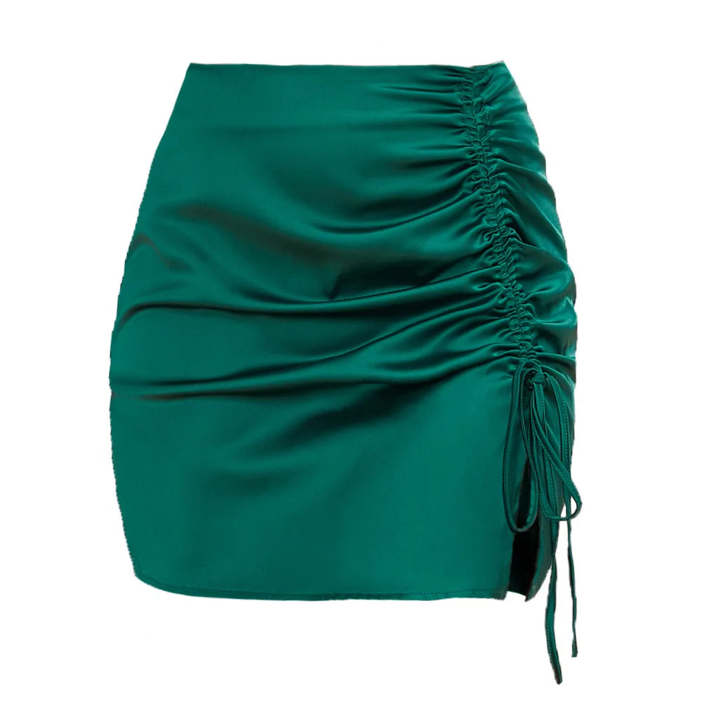 Jupe Courte Satin