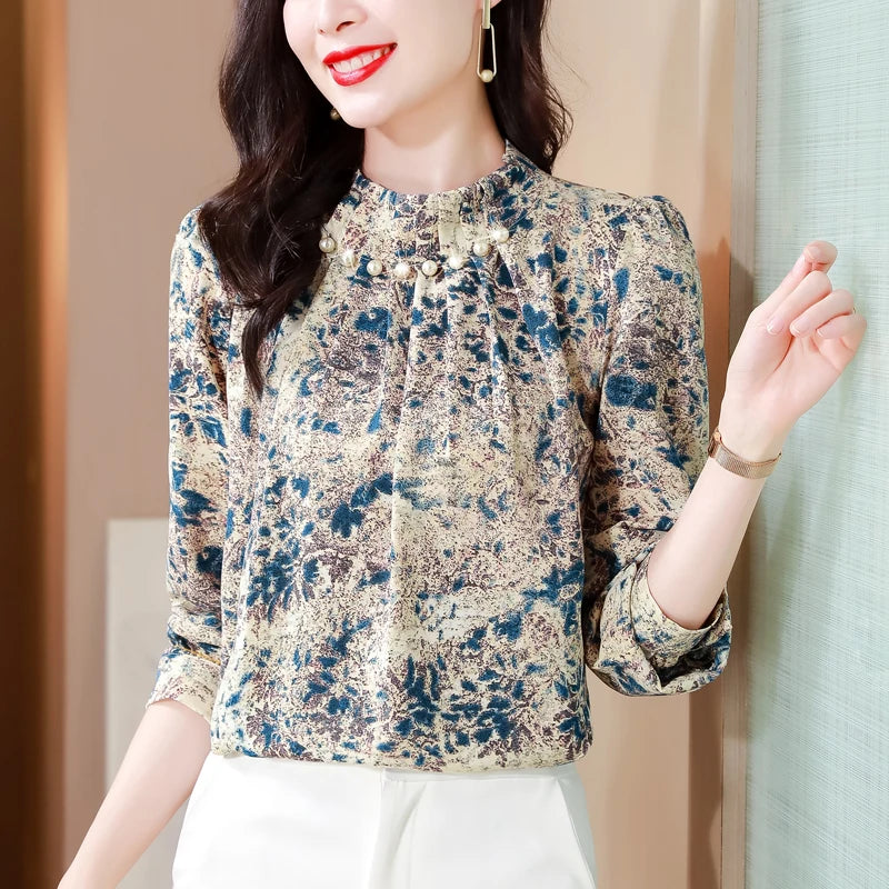 Satin Blouse Designs