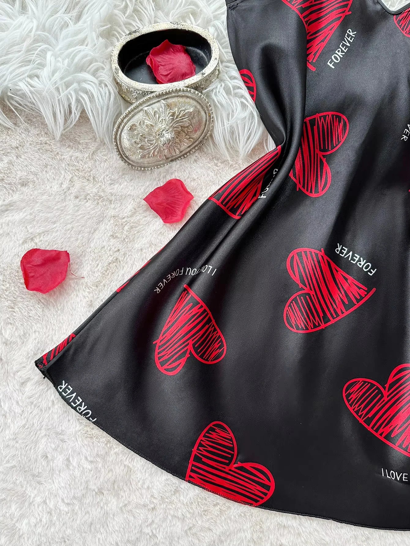 Robe de Chambre en Satinée