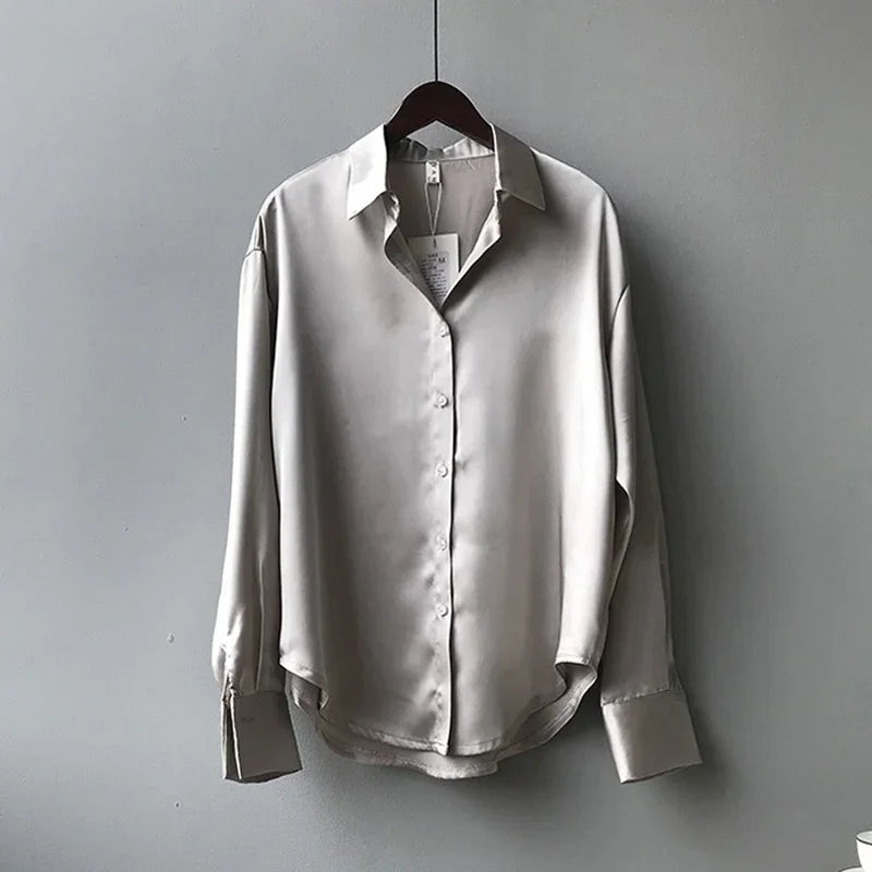 Chemise en Satin de Soie