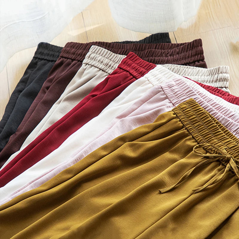 Pantalon Satin Fluide