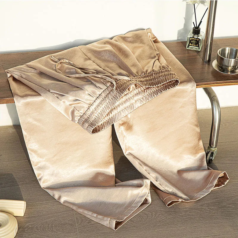 Pantalon Satin Fluide