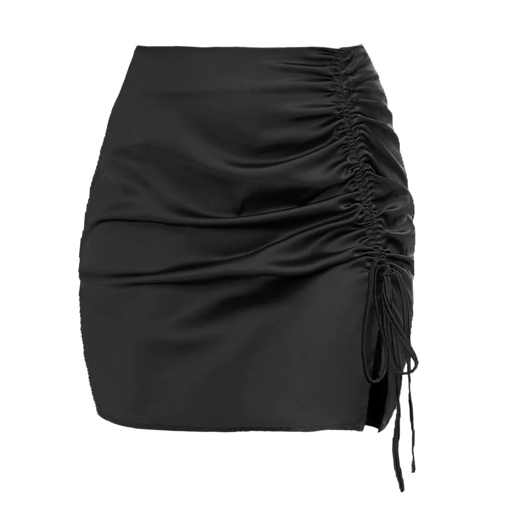 Jupe Courte Satin