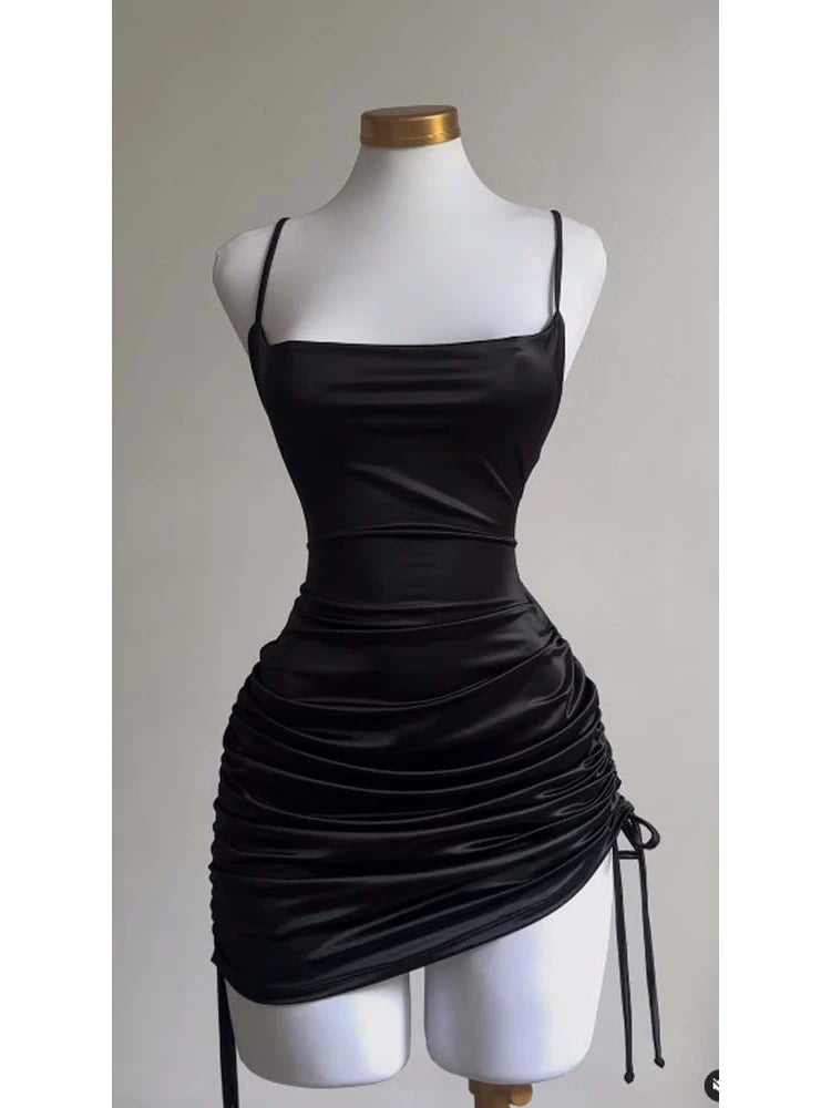 Robes Courtes en Satin