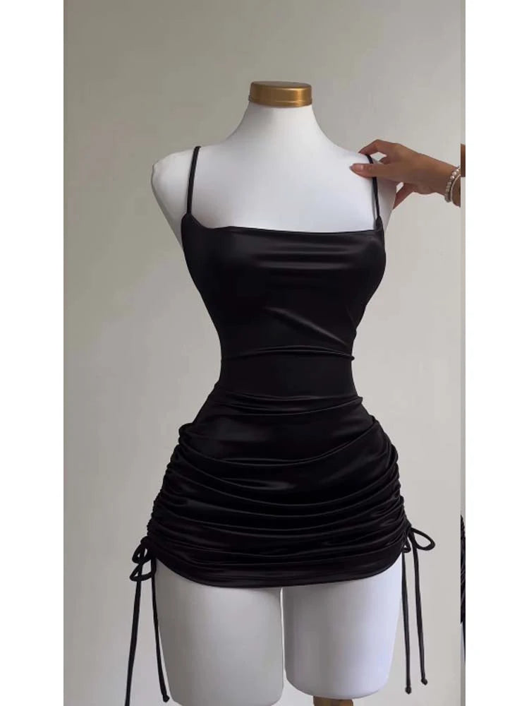 Robes Courtes en Satin