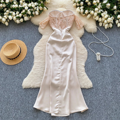 Robe Chic en Satin