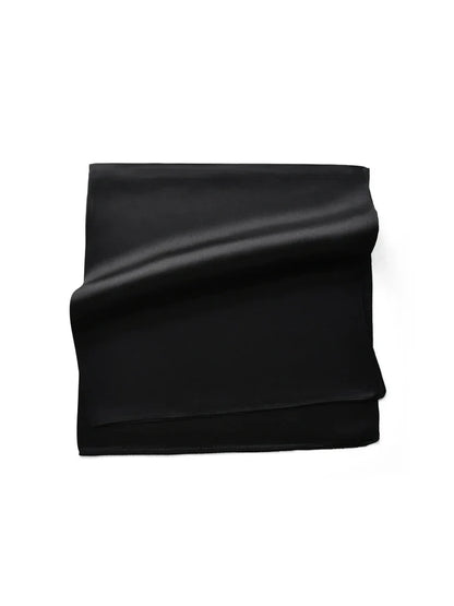 Foulard en Satin Noir
