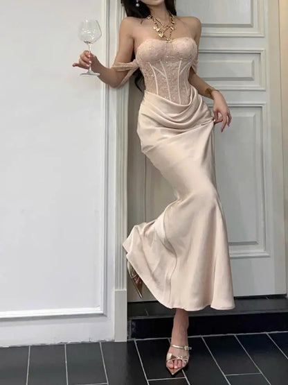 Robe Chic en Satin