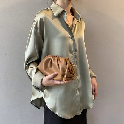 Chemise en Satin de Soie