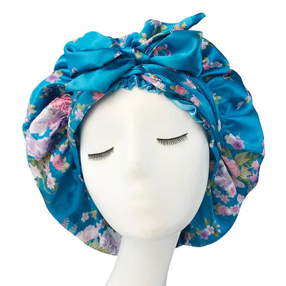 Bonnet en Satin avec Bandeau