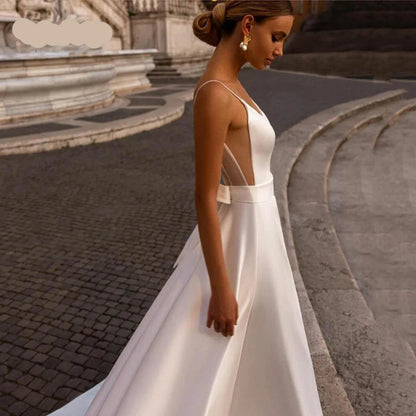 Robe de Mariée en Satin