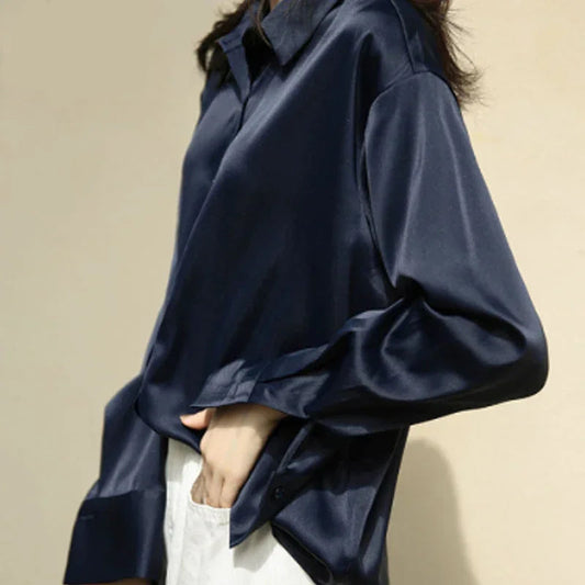 Chemise en Satin de Soie