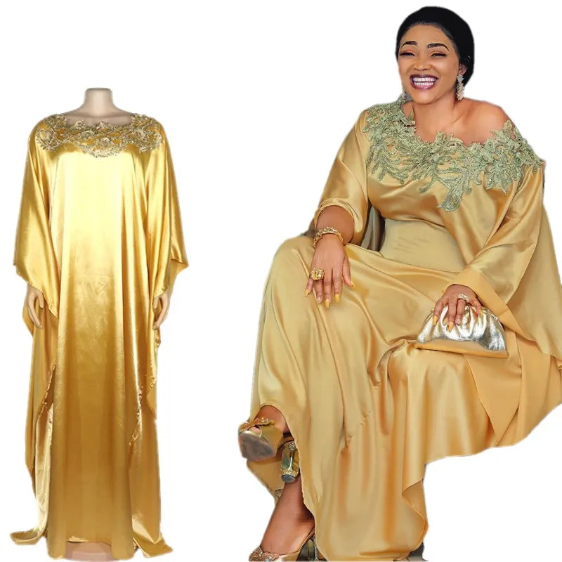 Robe Africaine en Satin