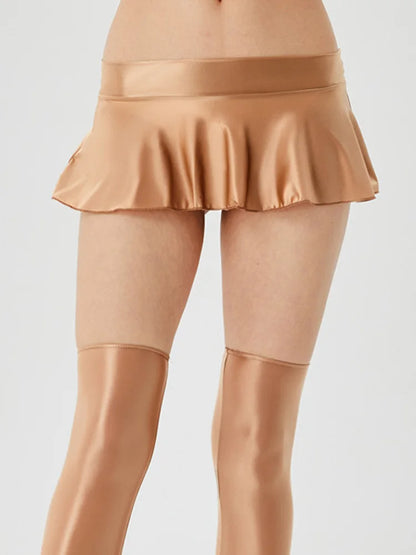 Mini Jupe Satin