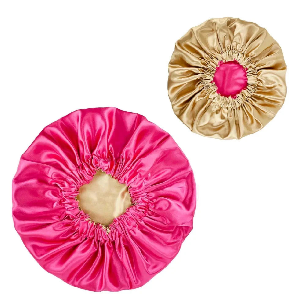 Bonnet en Satin Cheveux Lisse