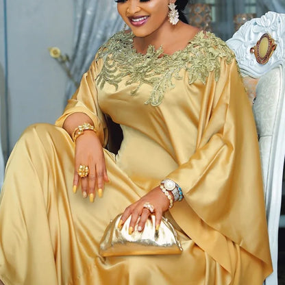 Robe Africaine en Satin