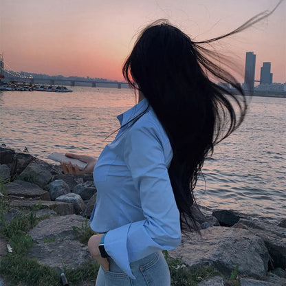 Satin Crop Blouse