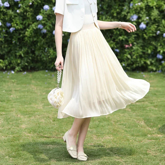 Jupe Satin Midi