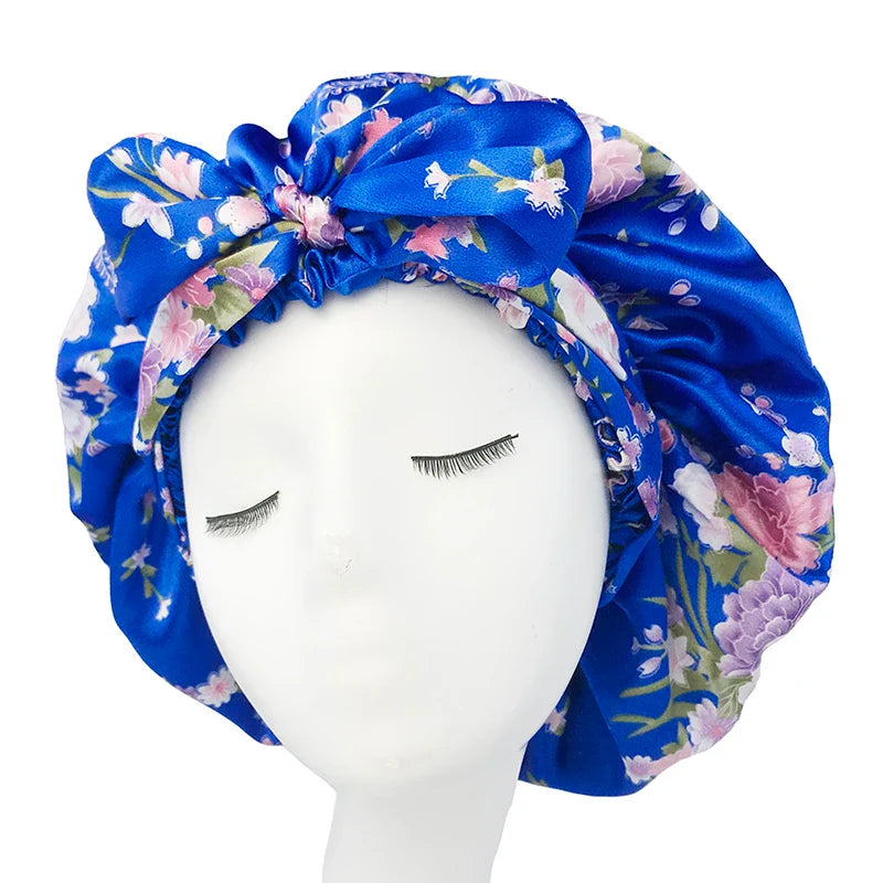Bonnet en Satin avec Bandeau