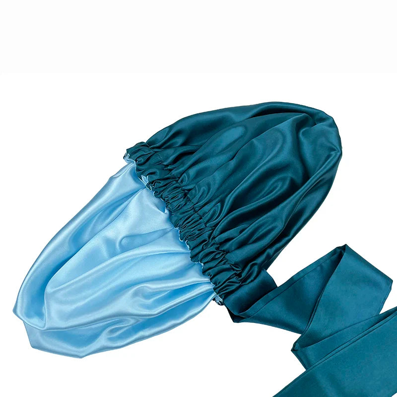 Bonnet en Satin avec Bandeau