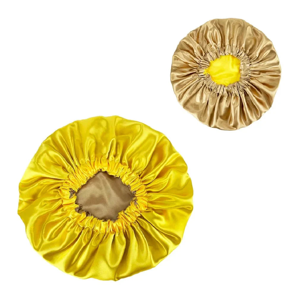 Bonnet en Satin Cheveux Lisse