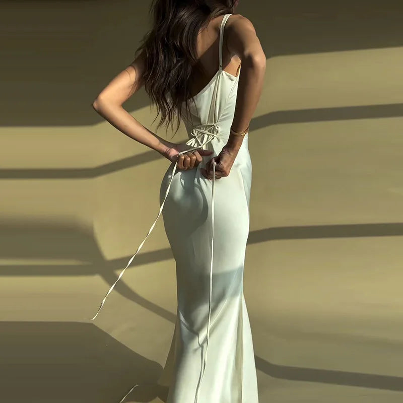 Robe en Satin de Soie