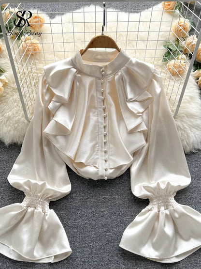 Vintage Satin Blouse