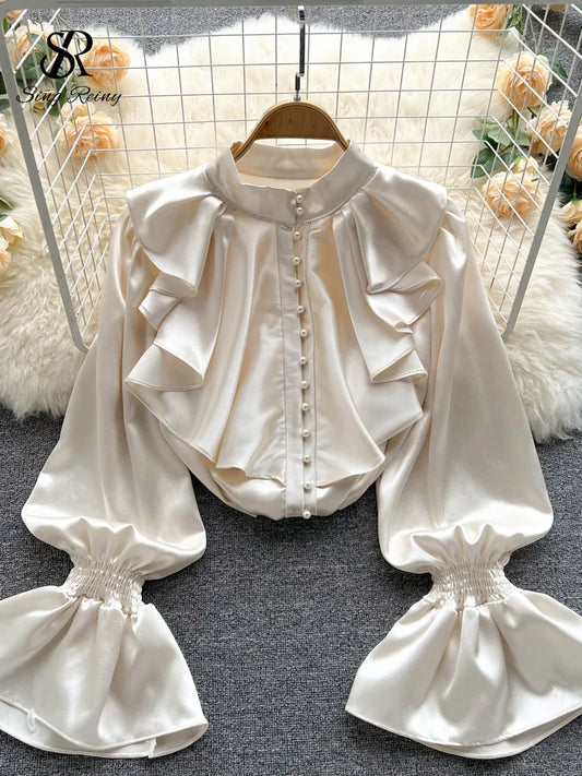 Vintage Satin Blouse