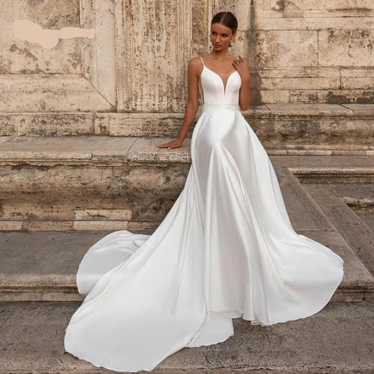 Robe de Mariée en Satin