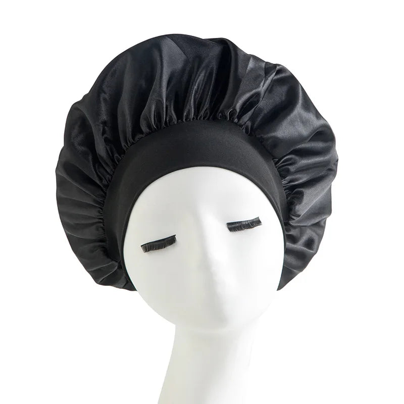 Bonnet en Satin Nuit